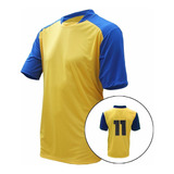 Jogo De Camisa Futebol, Camisa Trivela Numerada Kit 15 Pcs