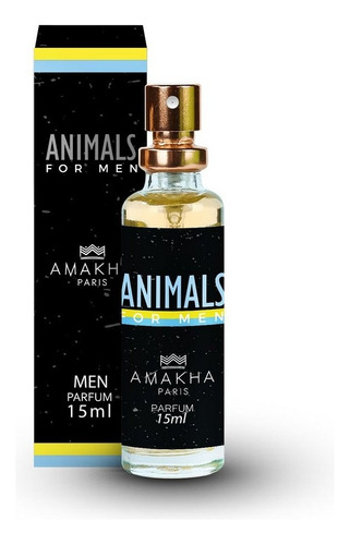 Amakha Paris Animals Edp 15 ml Para Homem + Brinde