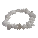 Pulsera Cuarzo Blanco Natural. Piedra Energética 