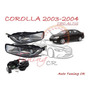 Halogenos Toyota Corolla Altis 2003-2004 Toyota COROLLA S