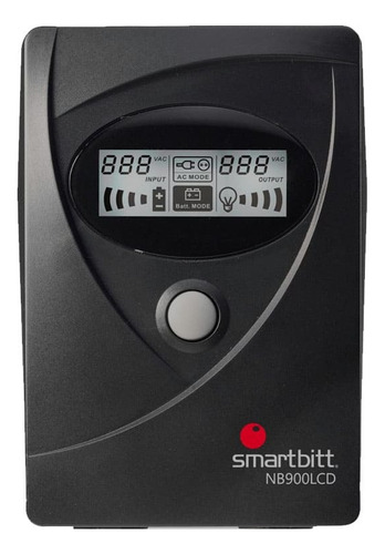 Nobreak Ups 900va 450w Smartbitt Nb900lcd 6 Contactos 45 Min