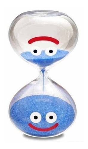 Reloj De Arena De Metal Slime Dragon Quest