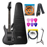 Guitarra Ibanez S520 Ex Cinza Metalica + Kit