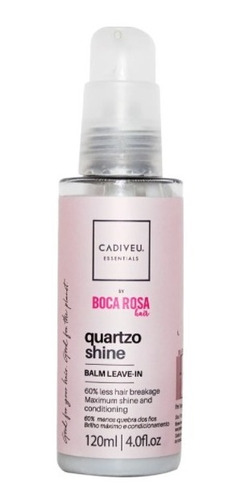 Cadiveu Boca Rosa Hair Quartzo Shine Balm - Leave In 120ml