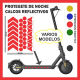 Calcos Y Stickers Reflectivos Para Monopatin Bicis Motos Etc