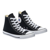 Teni Botin Converse Taylor A/s Hi Negro 100% Original