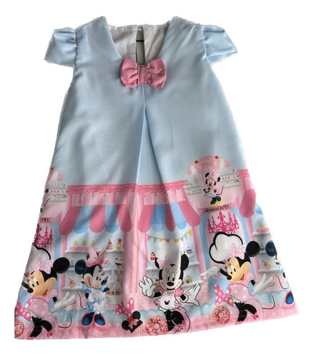 Vestido Minnie Confeiteira Confeitaria 2