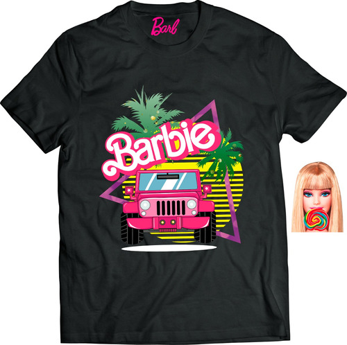 Playera Barbie Jeep