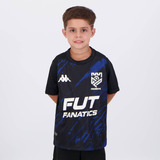 Camisa Kappa Grêmio Prudente Goleiro Ii 2024 Juvenil