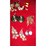 Lote  10 Accesorios Varios, Aros, Chalinas, Cinturones,