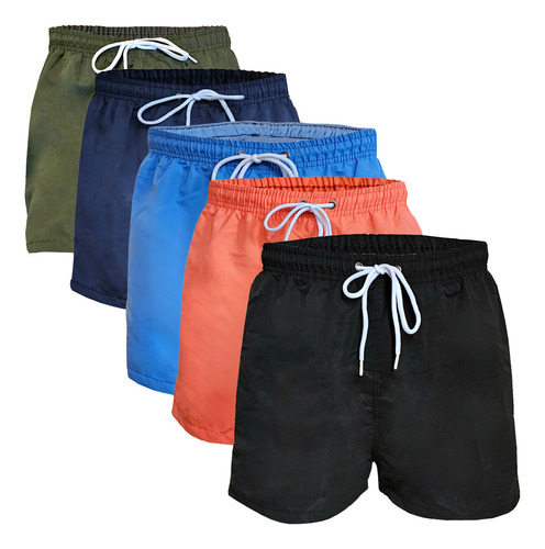 Malla De Hombre Short Piel Durazno Suspensor Secado Rapido