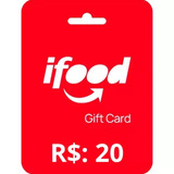 Gift Card Ifood 20 Digital Real