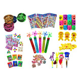 Combo  Juguetes Para Piñata Souvenir Con Burbujeros X 30u