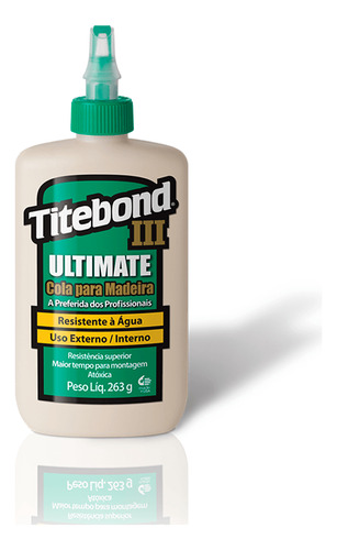 Cola Titebond Iii Ultimate Wood Glue 263g (31413)