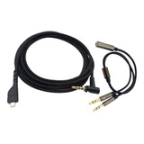 Cable De Repuesto, Compatible Con Steelseries Arctis 3 Negro