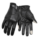 Guantes De Piel De Oveja Para Hombre, Piel Auténtica, Para M