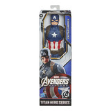 Avengers Capitan America Muñeco Titan Hero 30 Cm Orig Hasbro