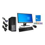 Cpu Dell Optiplex I3 8gb Ram 120ssd  Monitor 19