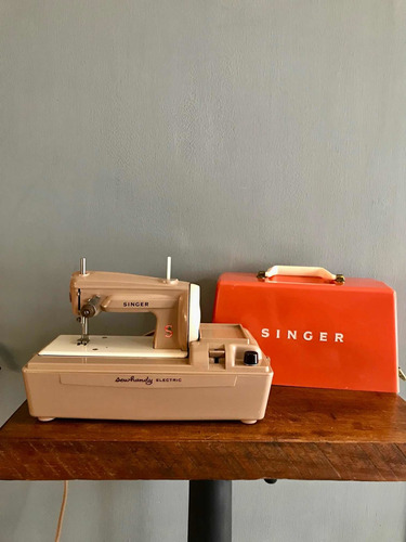 Máquina De Coser Antigua Singer Juguete Sewhandy Año 1961