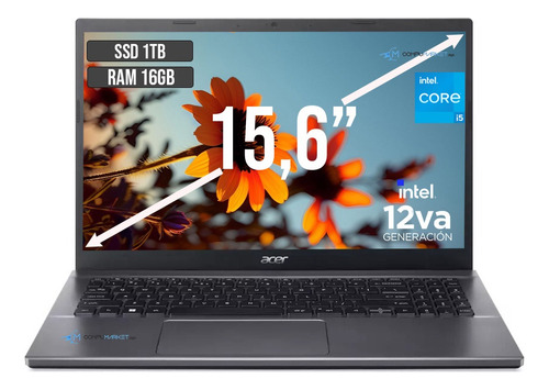 Portatil Acer Aspire Intel Core I5 12450h Ssd 1tb+ Ram 16gb