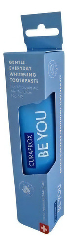 Pasta Dental Be You Curaprox 60ml Blanqueadora Y Vegana Blue