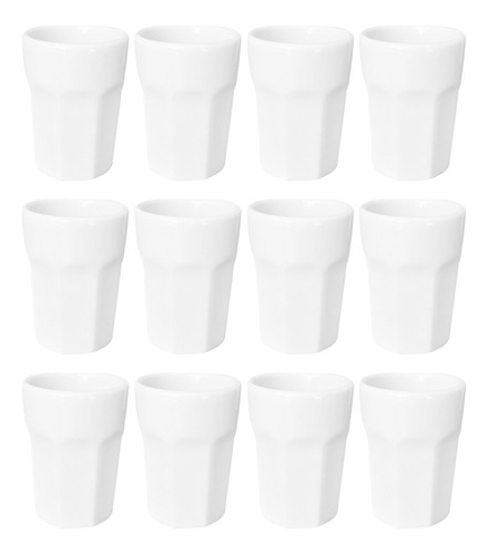 12 Vasos Cafe Turco Tazas Sin Asa Ceramica Pocillo Mug -