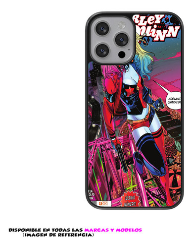 Funda Diseño Para Motorola Bad Harley  #4