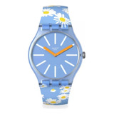 Reloj Swatch So29s100 Dazed By Daisies