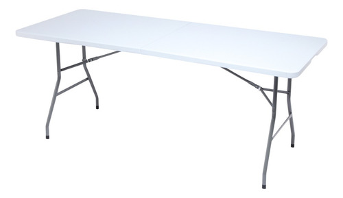 Mesa Plegable Plástico, Portátil Jardín, Portafolio 180 Cm