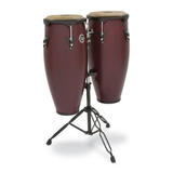 Set Congas Lp Lp646nydw 10+11 Pulgadas Con Soporte 