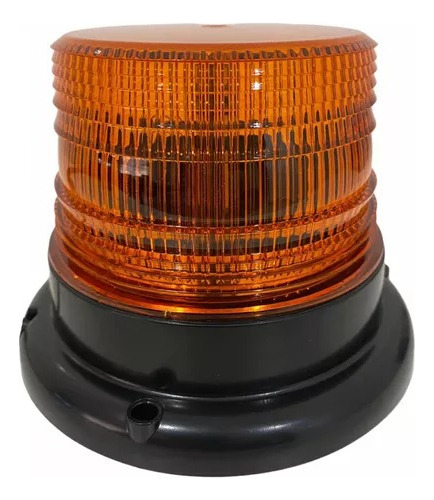 Baliza Giratoria Flash Led 12v Y 24v Seguridad Vial Ambar Ns