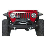 Fishbone Parachoques Delantero Jeep Tj Con Protector De Cabr