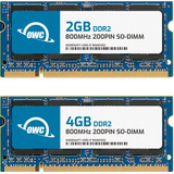 Owc 6gb (2gb + 4gb) Pc6400 Ddr2 800mhz So-dimm Actualización