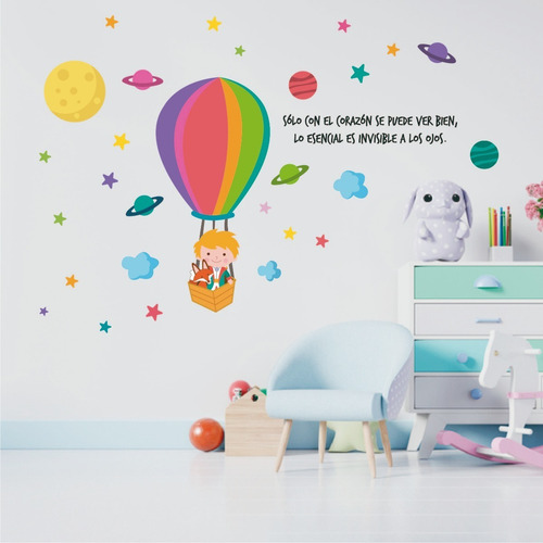 Vinil Decorativo Pared Frase El Principito