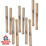 5 Pares Baquetas 30cm Surdo Marcial Fanfarra Madeira Luen