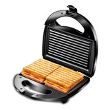 Grill Elétrico Sanduicheira 127v Chapa Antiaderente Agratto Cor Preto 110v