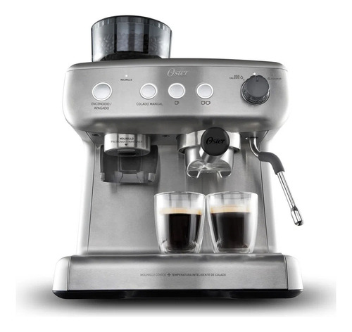 Cafetera Espresso Barista Oster 7300 Molinillo 15 Bares