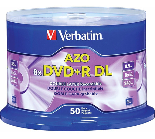 Dvd Dual Layer Verbatim Original Mkm003