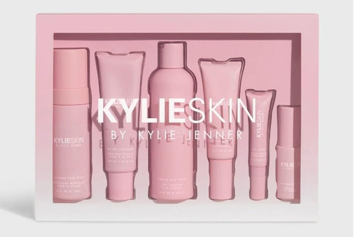 Kylie Skin Set De Cuidado: Lavado Facial, Tónico, Exfolian.