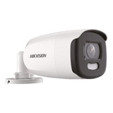 Câmera De Segurança Hikvision Ds-2ce12dft-fc 2.8mm Turbo Hd Com Resolução De 2mp Visão Nocturna Incluída Branca