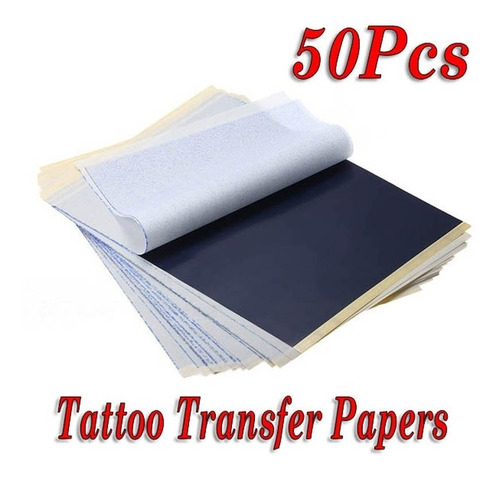 Plantillas De Transferencia De Tatuajes, 50 Unidades, A4