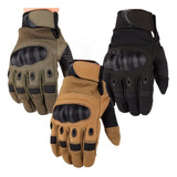 Guantes Completo Tácticos Militares De Combate Motocicleta Bicicleta Protector Nudillos Chopper Guantelete Deportivo 