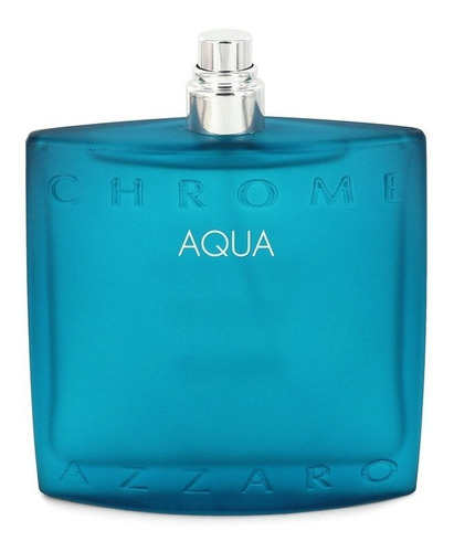 Perfume Azzaro Chrome Aqua Masculino 100ml Edt - Sem Caixa