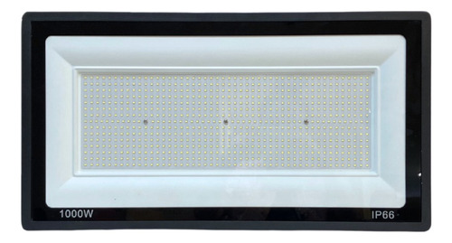 Refletor Led Holofote 1000w Ip66 Prova D' Água Branco Frio