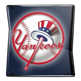 Skin (vynil) Yankees Xbox 360 Slim Conolsa Y Controles