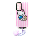 Case Hello Kitty + Mica Para Samsung Galaxy A54 5g