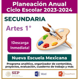 Programa Analítico Artes 1° Secundaria 2024 - 2025