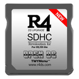 Tarjeta De Grabación Sdhc R4, Nueva, Abre Twymenu++ Dual Cor