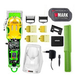 Maquina Cortar Cabelo Wmark Ng308 + Base Carregadora Bivolt