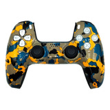 Controle Stelf Ps5 Com Grip Dark Insanity Elite